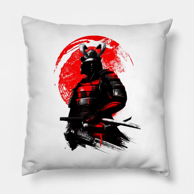 the Samurai Pillow by clingcling