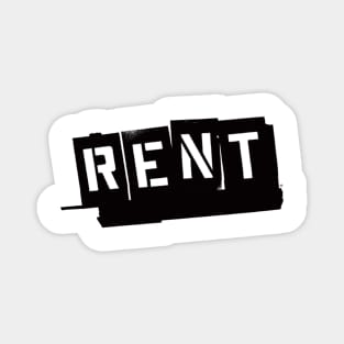 Rent The Musical Magnet