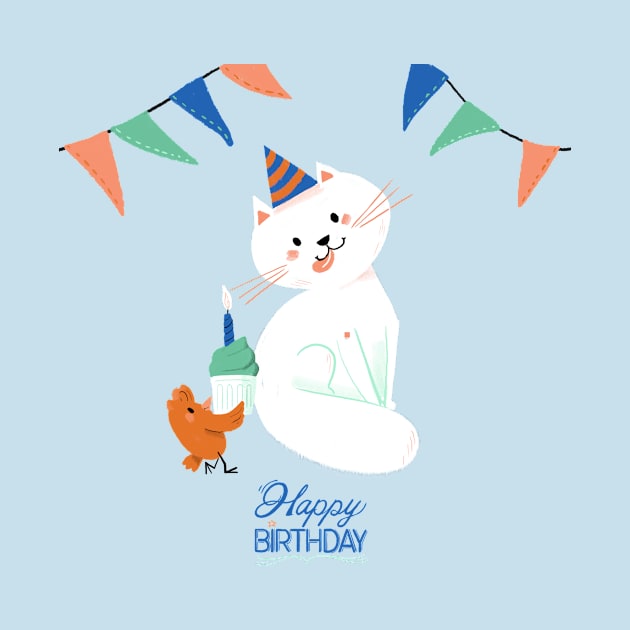 Birthday Cat by BabyKarot