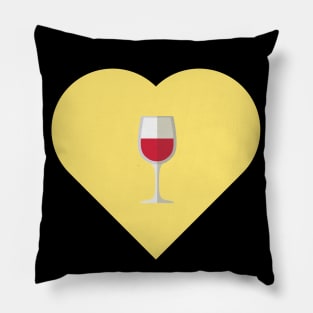 Red Wine Lover Pillow