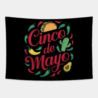 Fiesta Cinco De Mayo Party Tapestry