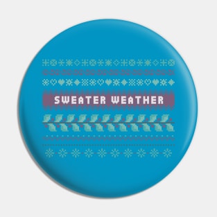 Sweater Weather Pin