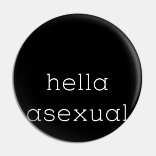 hella asexual Pin