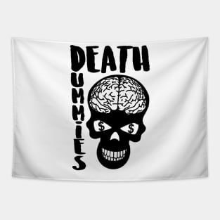 Death Dummies Skull Tapestry