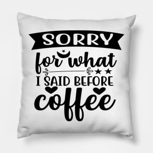 Are You Brewing Coffee For Me - Sorry For What I Said Before Coffee Pillow