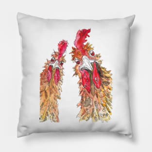 Funky Chicken Two Pillow