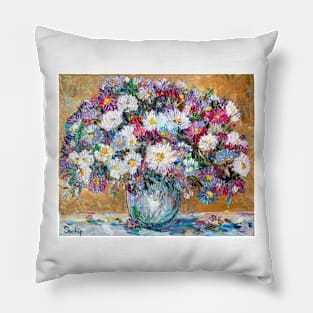 Autumn Flowers Pillow