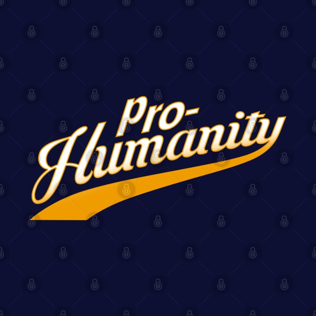 Pro-Humanity Anti-AI Political I Love The Humans Meme Slogan by BoggsNicolas