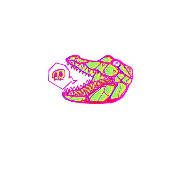 NEON GATOR by darendeleche