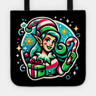 Christmas Elf - Joyful Holidays in Colors Tote