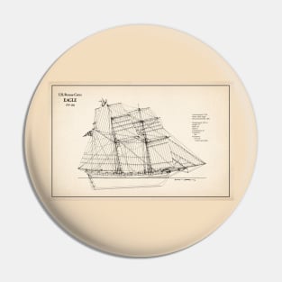 United States Revenue Cutter Eagle - SD Pin