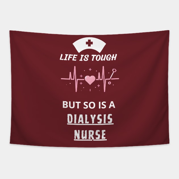 Dialysis nurse Tapestry by vaporgraphic