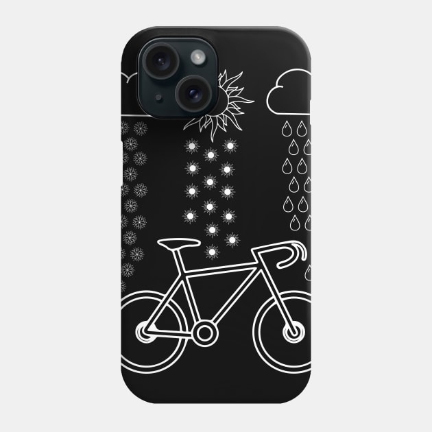 No Bead Biking Weather - Mountain Bike Gift Phone Case by biNutz