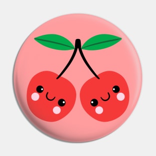 Cherry Friends Pin