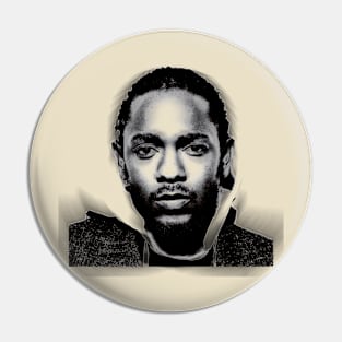 KENDRICK LAMAR - Oil Paint Style Pin