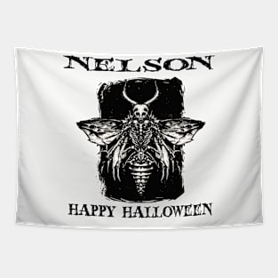 happy halloween. nelson Tapestry