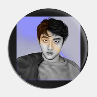 Kyungsoo (EXO) painting Pin