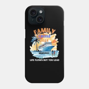 Make Memories Together Family Cruise 2024 Vacation T-shirt Phone Case