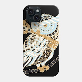 Vintage Great Horned Owl Phone Case