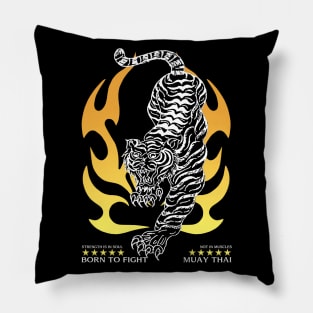 MMA Tattoo Tiger Pillow