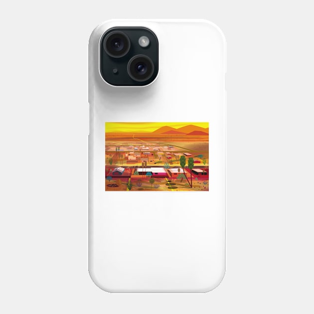 Salton City Phone Case by charker