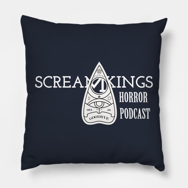 Scream Kings Horror Podcast Pillow by ScreamKingsPod