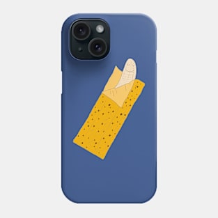 Banana in a Sleeping Bag Phone Case