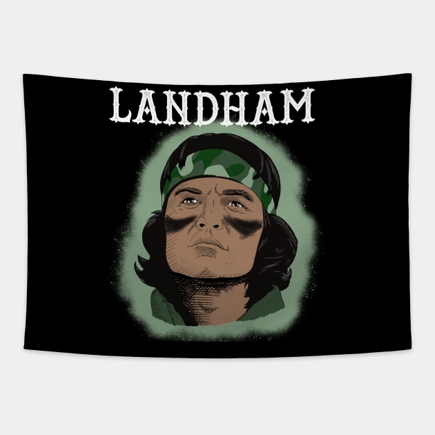 Sonny Landham Tapestry by @johnnehill