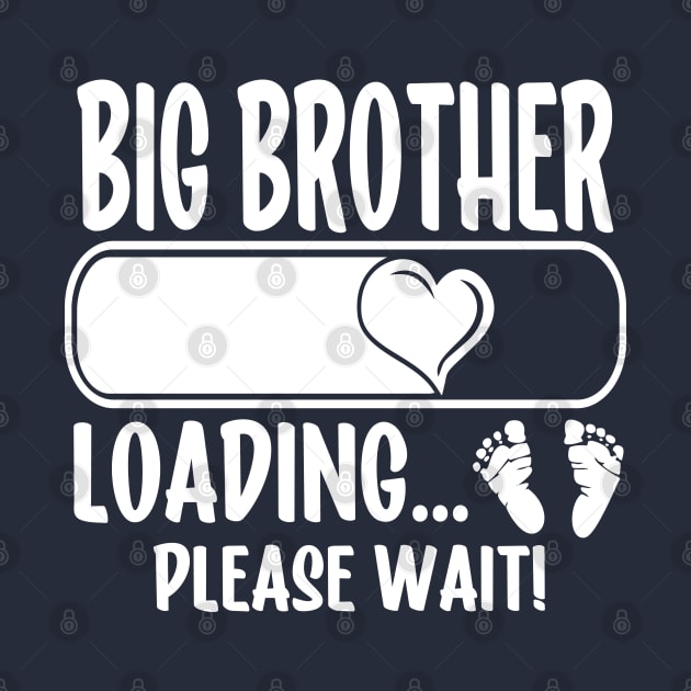 Big Brother Loading (white text) by KayBee Gift Shop