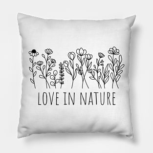 nature loves Pillow