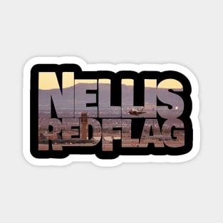 Nellis Red Flag Magnet