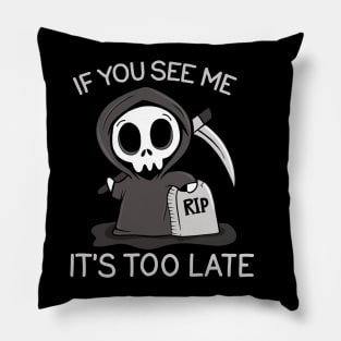 Grim Reaper Pillow