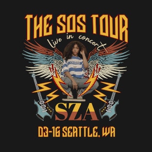 SZA SOS TOUR INSPIRED MERCH SEATTLE, CTRL ALBUM, Kill-Bill, I Just Killed My Ex T-Shirt