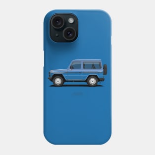 Mercedes 240 GD SWB (W460) Blue Phone Case