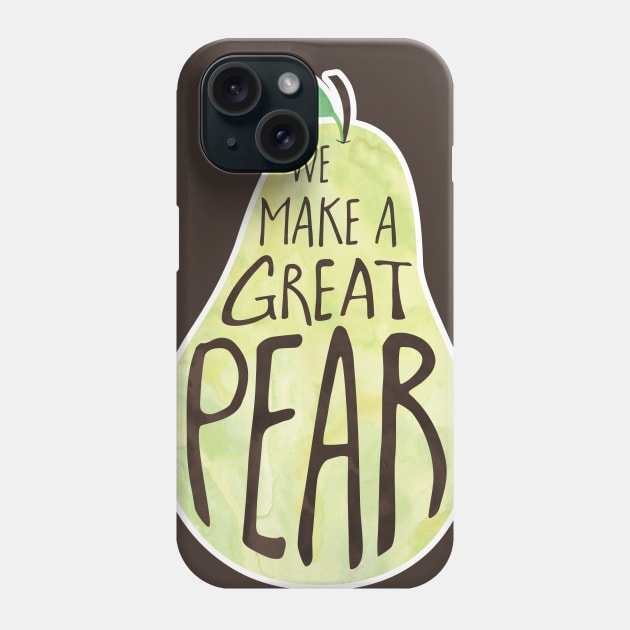 We make a great PEAR Phone Case by HiTechMomDotCom