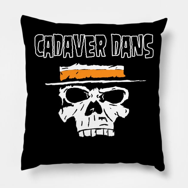 Cadaver Dans Pillow by BigThunderDesigns