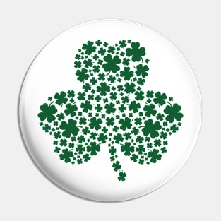 Shamrock St. Patrick's Day Clover 3 Pin