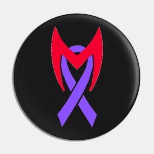 S Witch Awareness Ribbon Pin