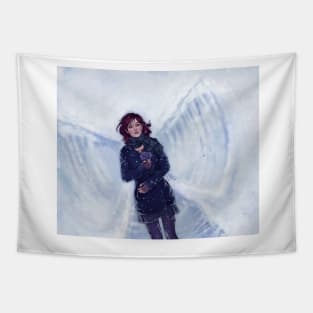 Snow Angel Tapestry