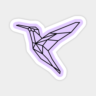 Poly Hummingbird Magnet