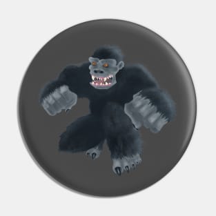 Furious Gorilla Pin