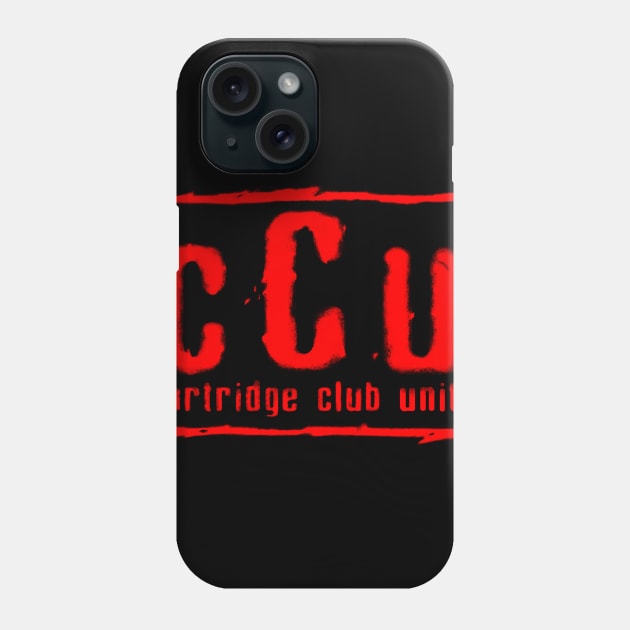 Cartridge Club Unite cCu Red Phone Case by dege13