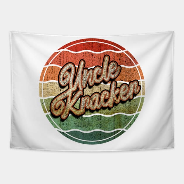 Retro Vintage Uncle Kracker 80s Tapestry by Electric Tone