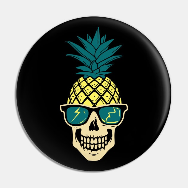 mowhawk pineapple skull Pin by 4ntler