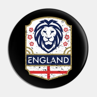 England Lion Alternative Emblem Pin