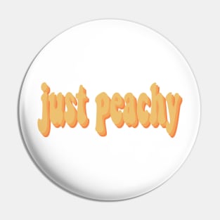 Just Peachy Pin