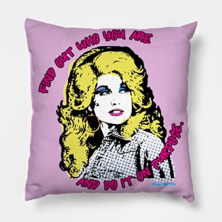 Pop Art Dolly Parton Pillow