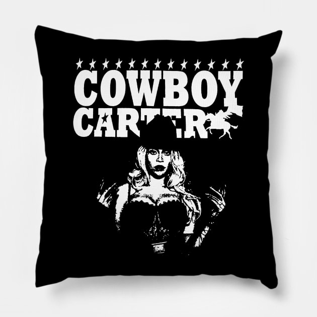 Cowboy Carter, Cowboy Carter, Cowboy Carter Pillow by Hoahip