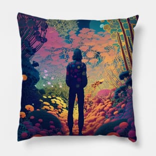 Garden Dreamscape Pillow