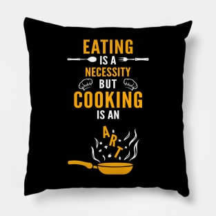 Cooking Art Pillow